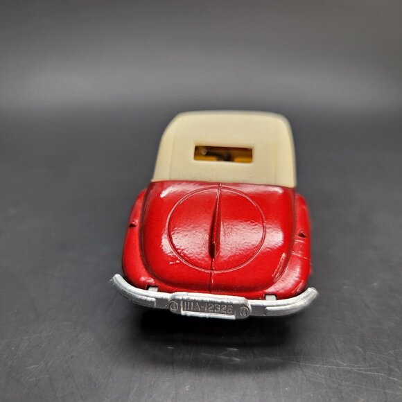 Yatming Mercedes 540K Cabriolet Metallic Red Cream Convertible Car JR331 - Picture 15 of 16